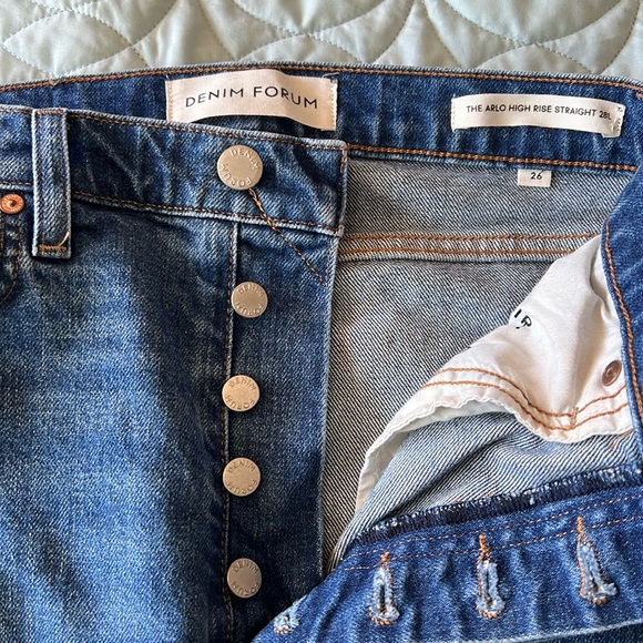 Denim Forum The Arlo High Rise Jeans - Picture 9 of 13